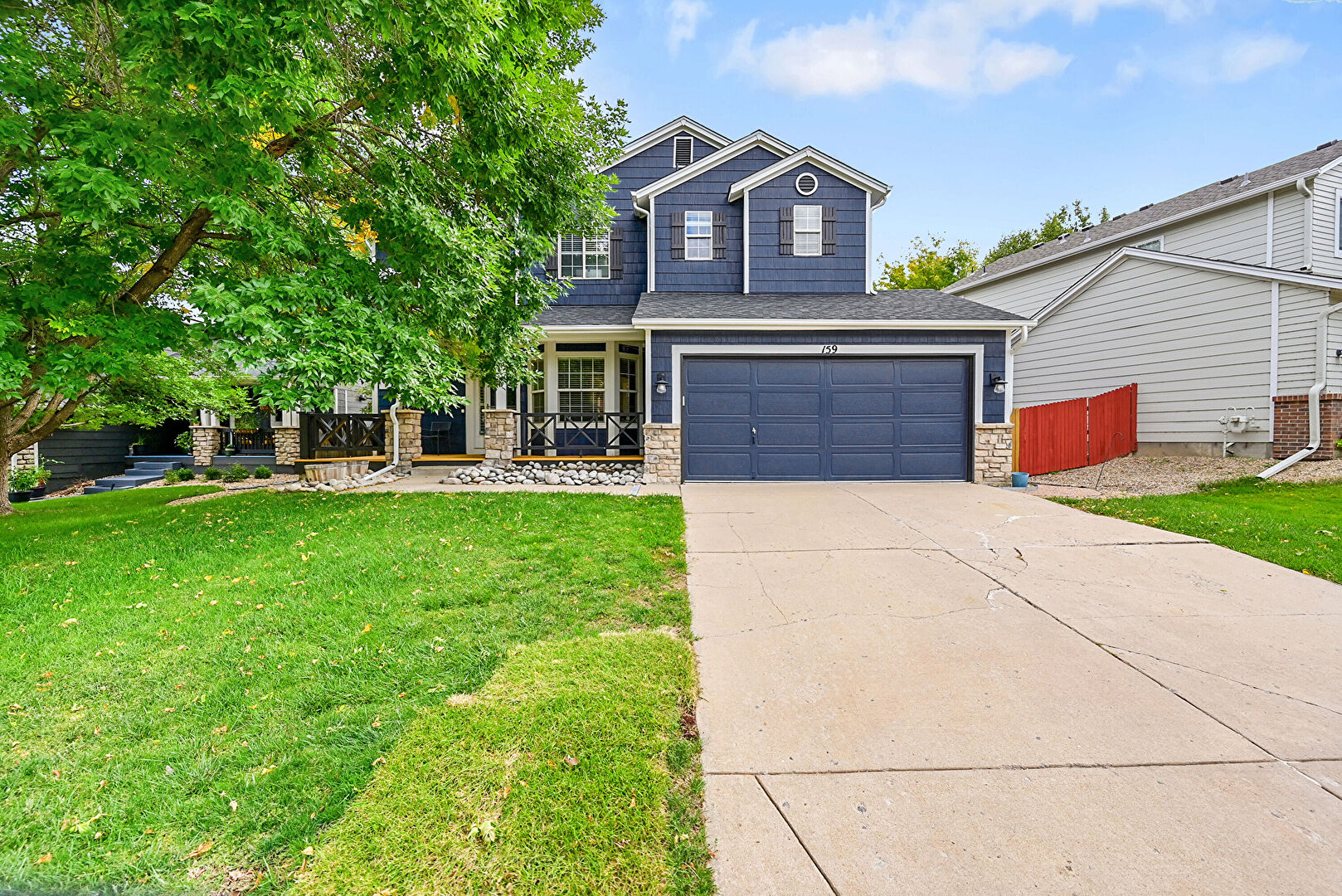 Front at 159 Summerfield Court, Erie, CO 80516, listed by Linda Nehls