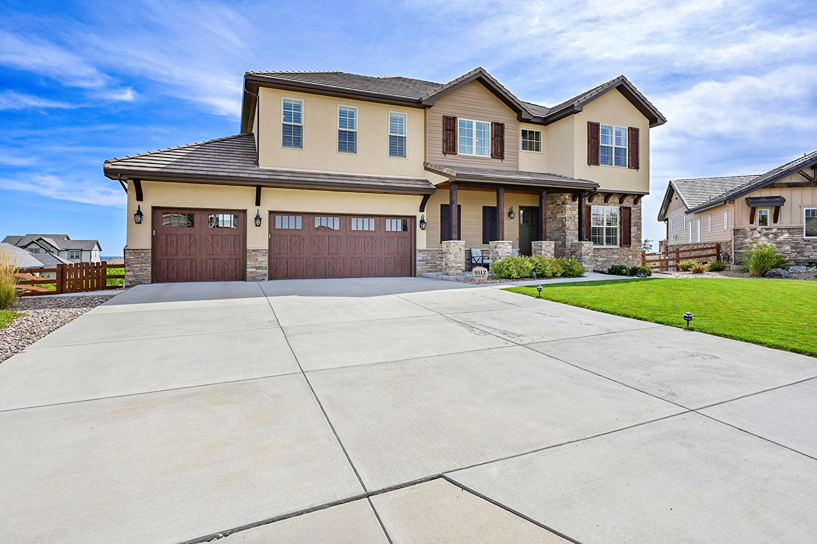 Front at 9512 Orion Way, Arvada, CO 80007, listed by Eric Carlton, MLS ID: 5257125