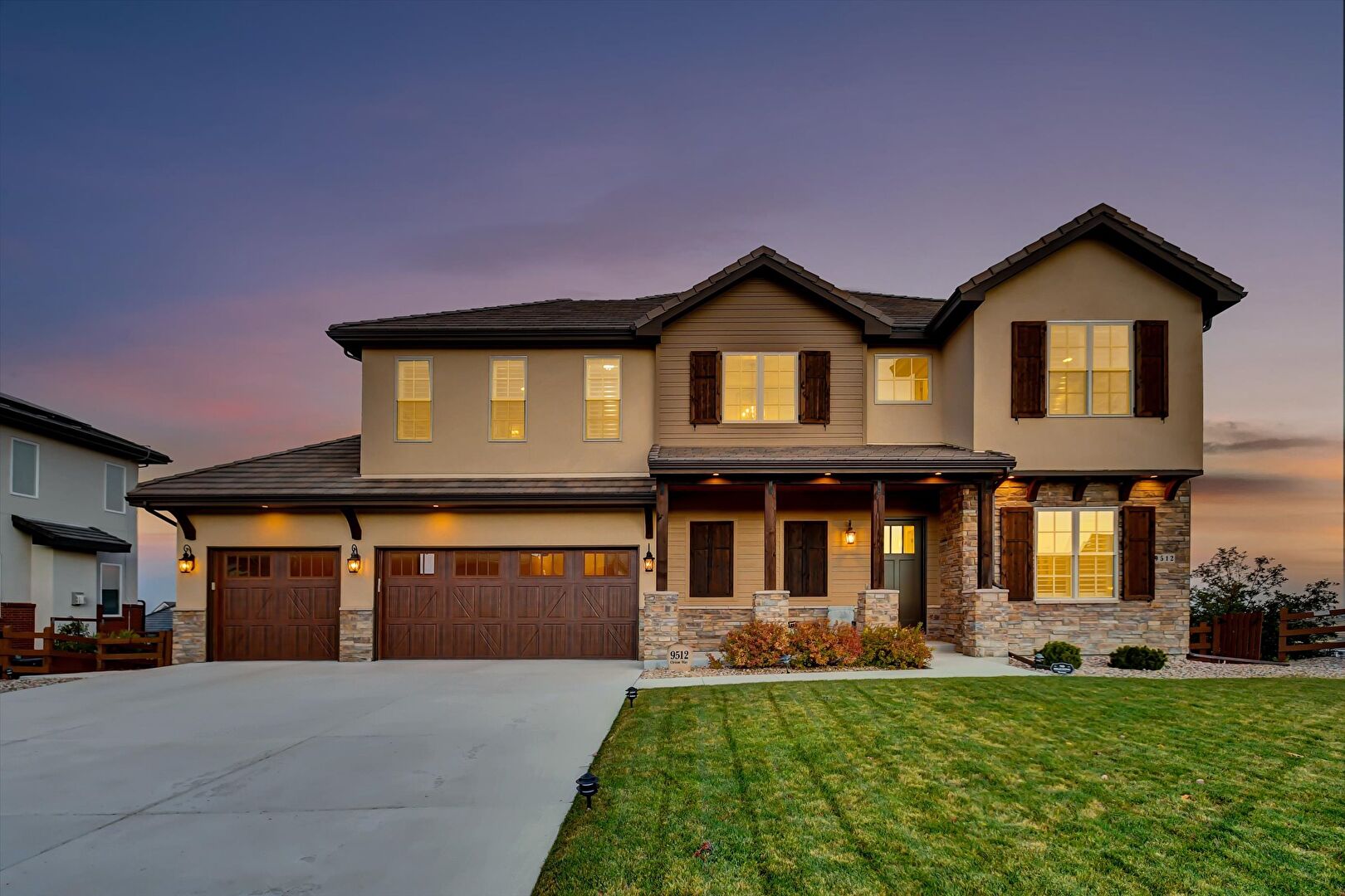 Front at 9512 Orion Way, Arvada, CO 80007, listed by Eric Carlton, MLS ID: 5257125