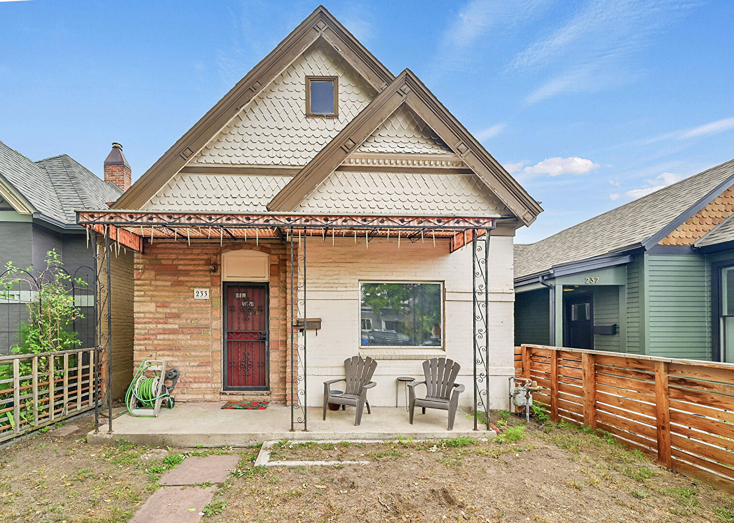 Front at 233 Inca St, denver, CO 80223, listed by Jasmine Garcia