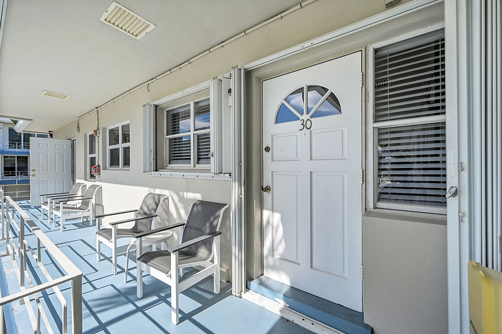 Entry at 741 Bayshore Drive, Unit 30, Fort Lauderdale, FL 33304, listed by Deniz Doolin