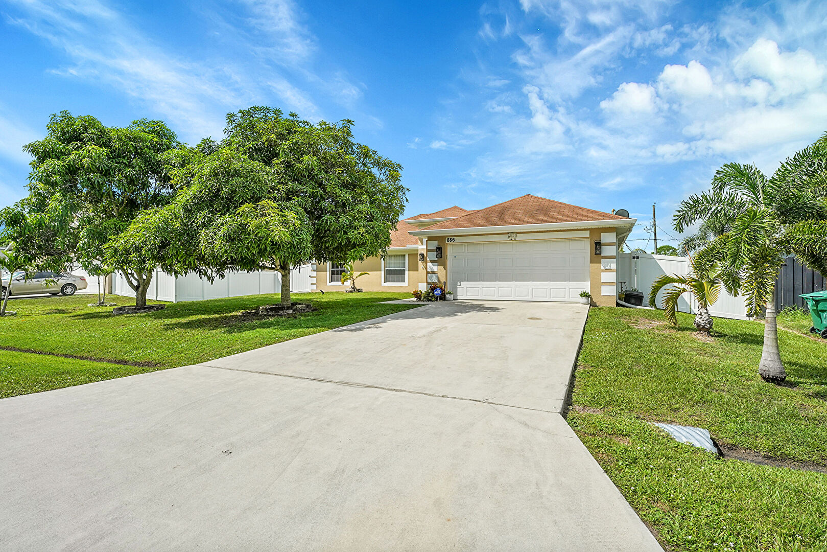 Front at 886 Southeast Proctor Lane, Port St. Lucie, FL 34983, listed by Elizabeth Londono, MLS ID: F10528350