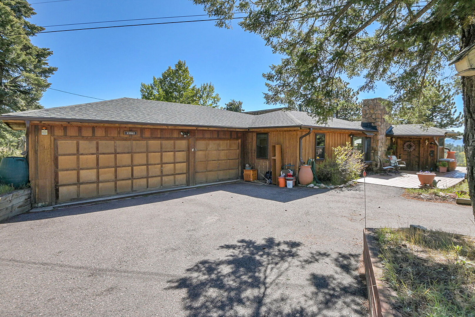 Front at 13082 South Wamblee Valley Road, Conifer, CO 80433, listed by Cathy Donahue