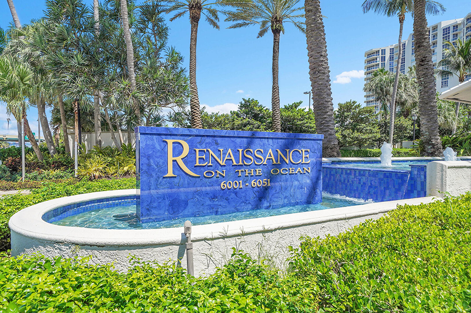 Community Sign at 6001 N Ocean Dr, PH6, hollywood, FL 33019, listed by Scott Ryan