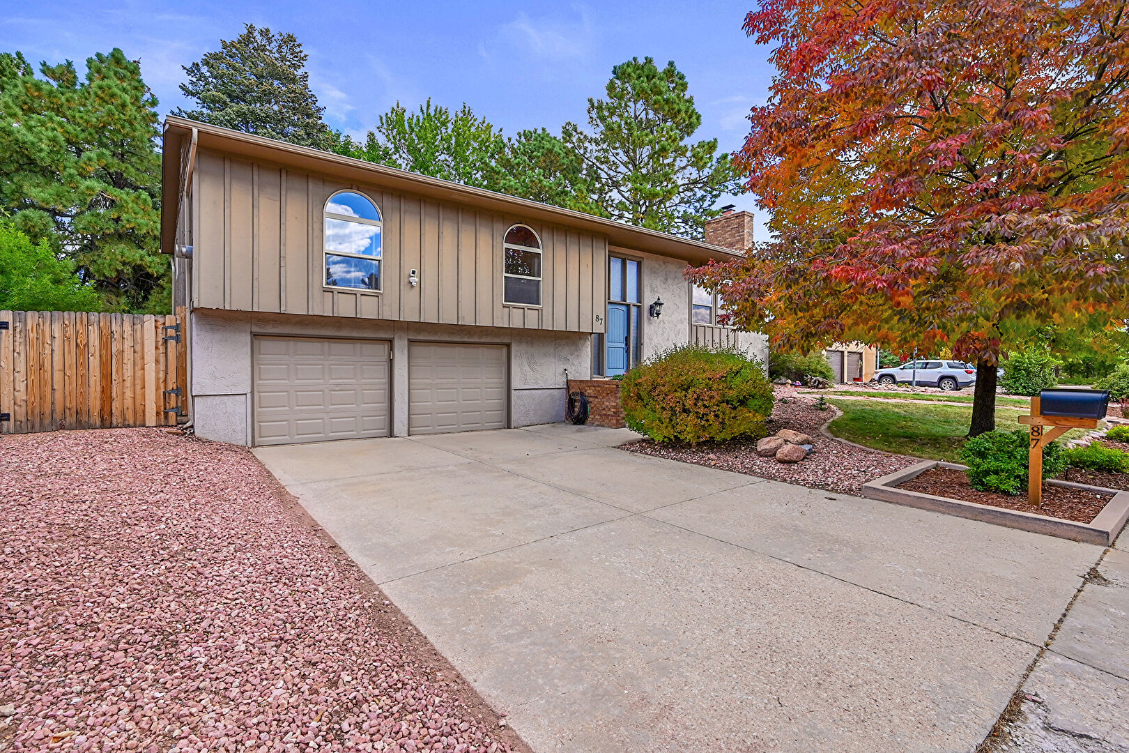 Front at 87 Raven Hills Court, Colorado Springs, CO 80919, listed by Lance Thibault, MLS ID: 3999259
