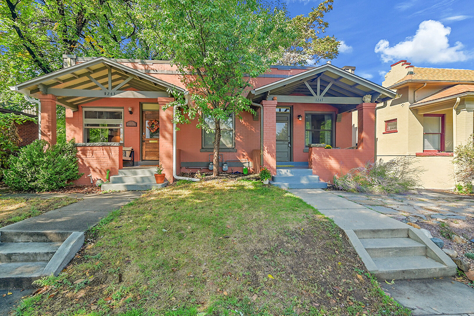 Front at 1247 Adams Street, Denver, CO 80206, listed by Trish Kelly