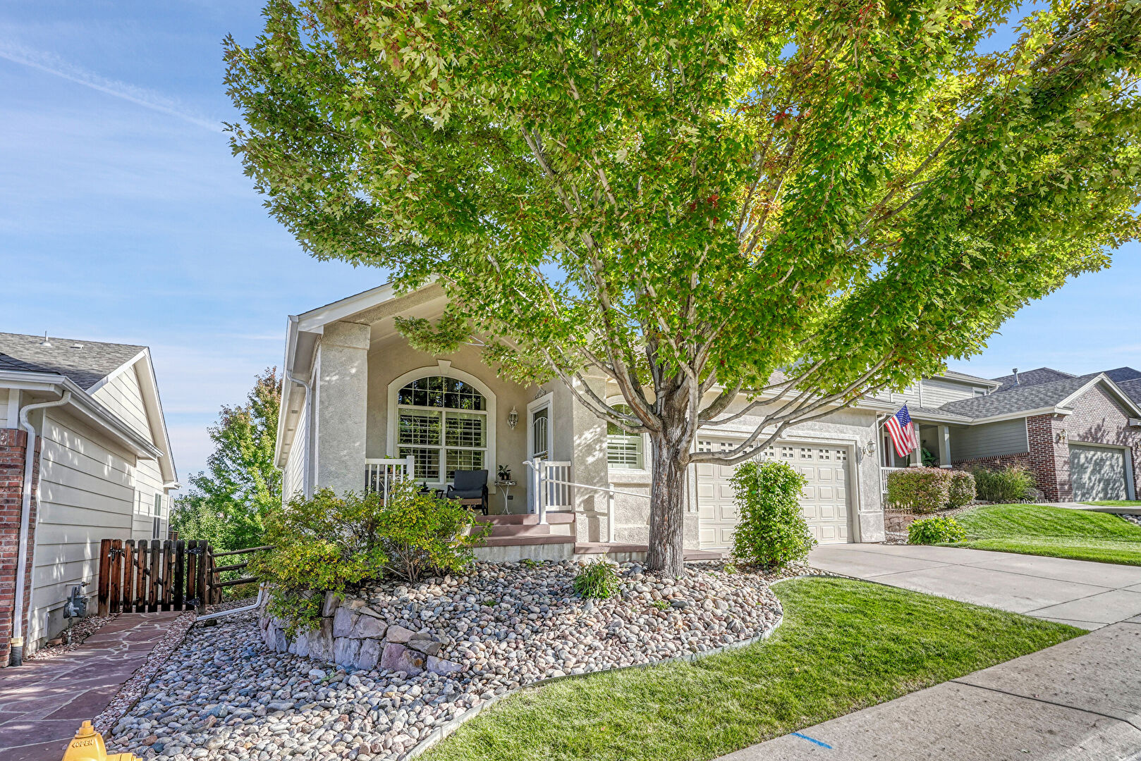 Front at 6928 South Garrison Street, Littleton, CO 80128, listed by Nate Biggs