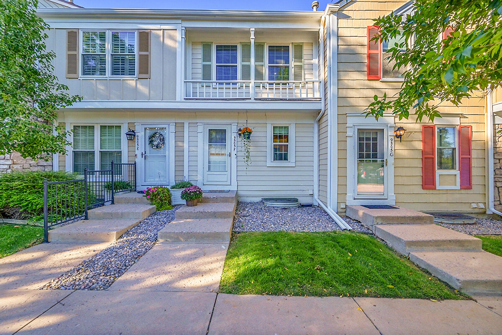 Front at 9505 W Coal Mine Ave, unit F, Littleton, CO 80123, listed by Mary McCullough, MLS ID: 9429332