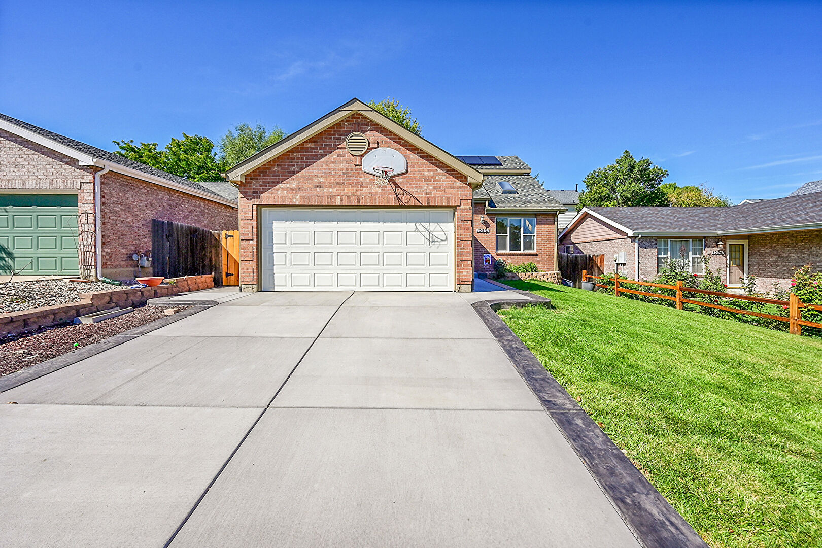 Front at 12231 Magnolia Way, Brighton, CO 80602, listed by Debra Graves
