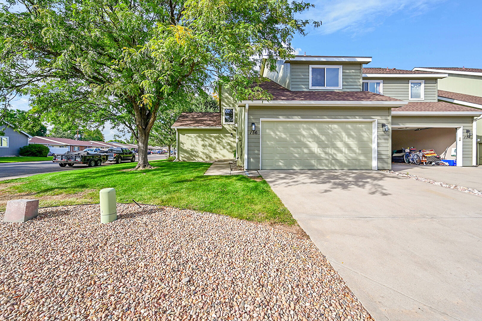 Front at 156 Crabapple Drive, Windsor, CO 80550, listed by Shannon Blesener