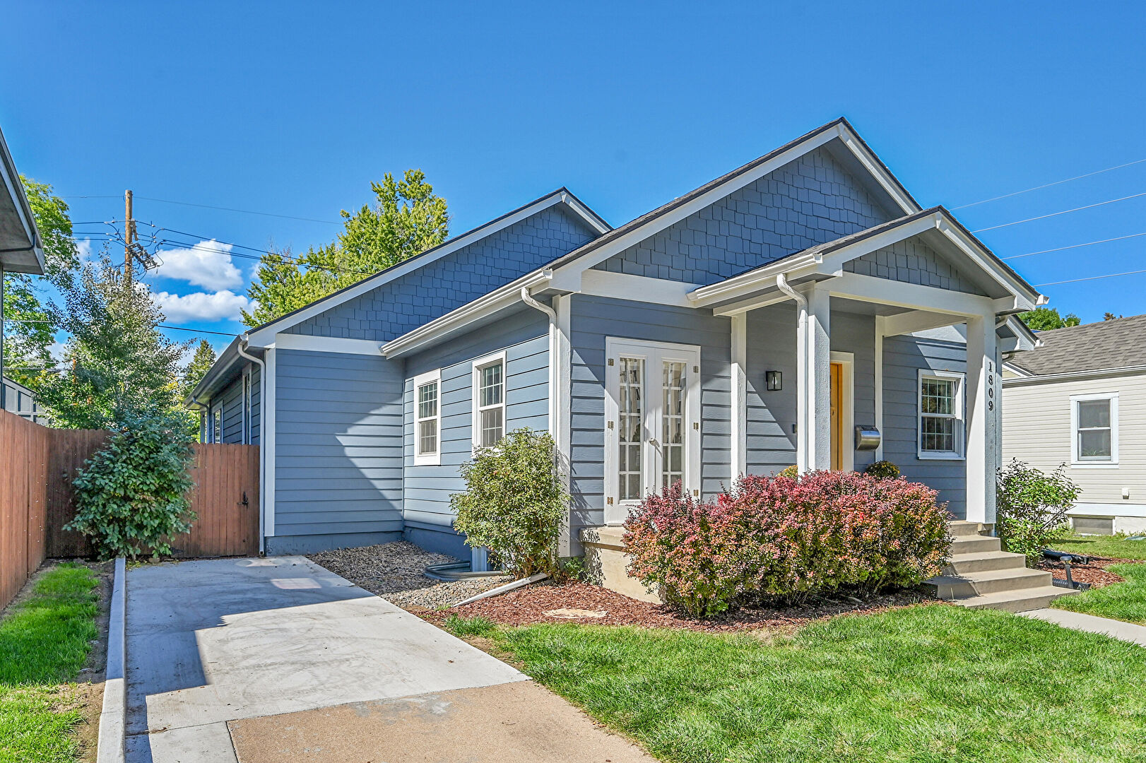 Front at 1809 South Williams Street, Denver, CO 80210, listed by Sandi Hewins, MLS ID: 8625965