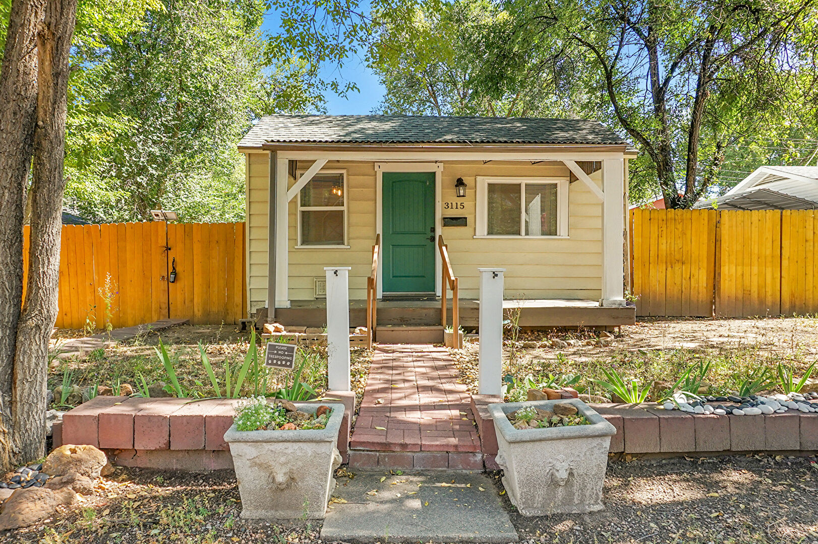 Front at 3115 Virginia Avenue, Colorado Springs, CO 80907, listed by Taylor Haas