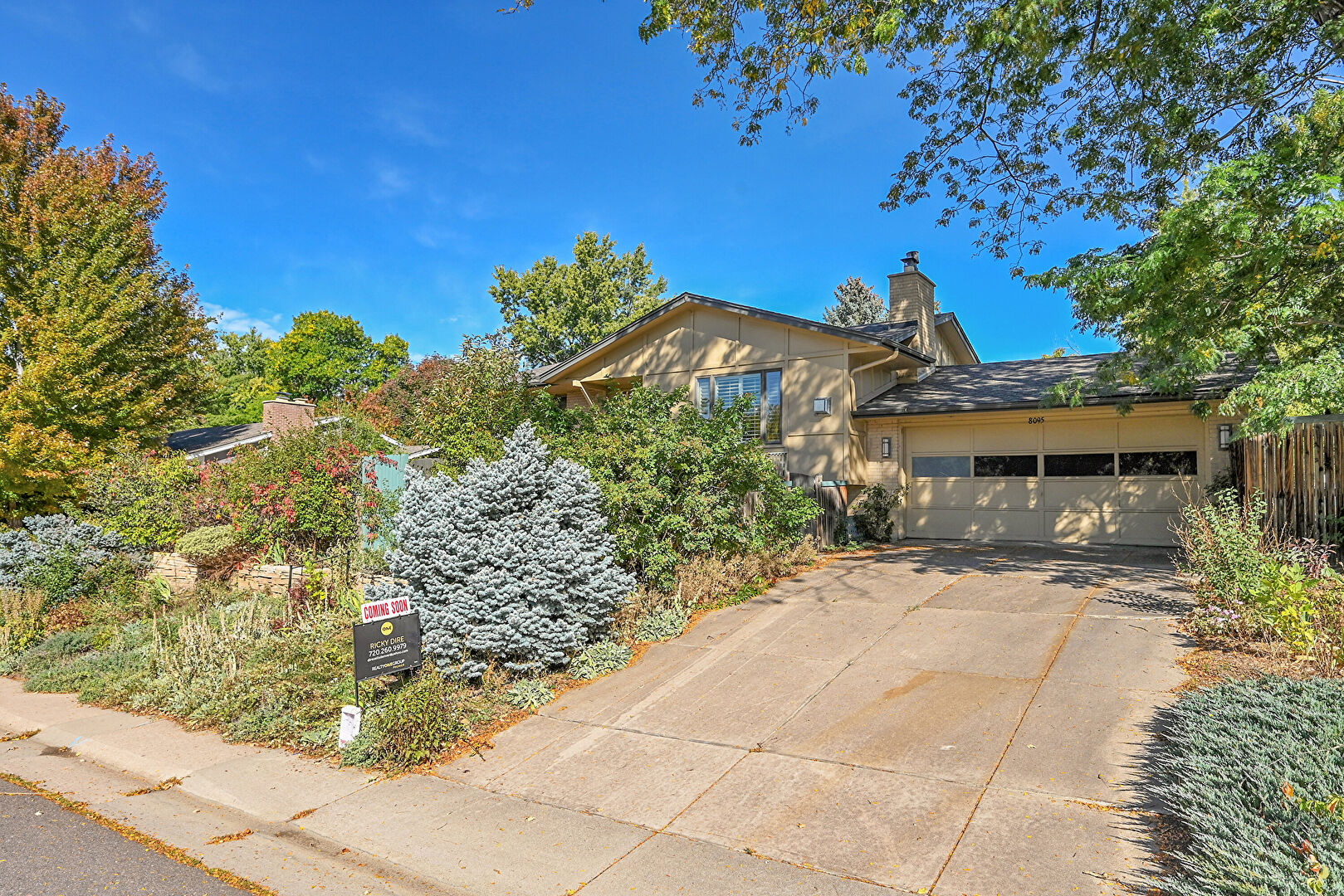 Front at 8095 Lehigh Avenue, Denver, CO 80237, listed by Carl Dire