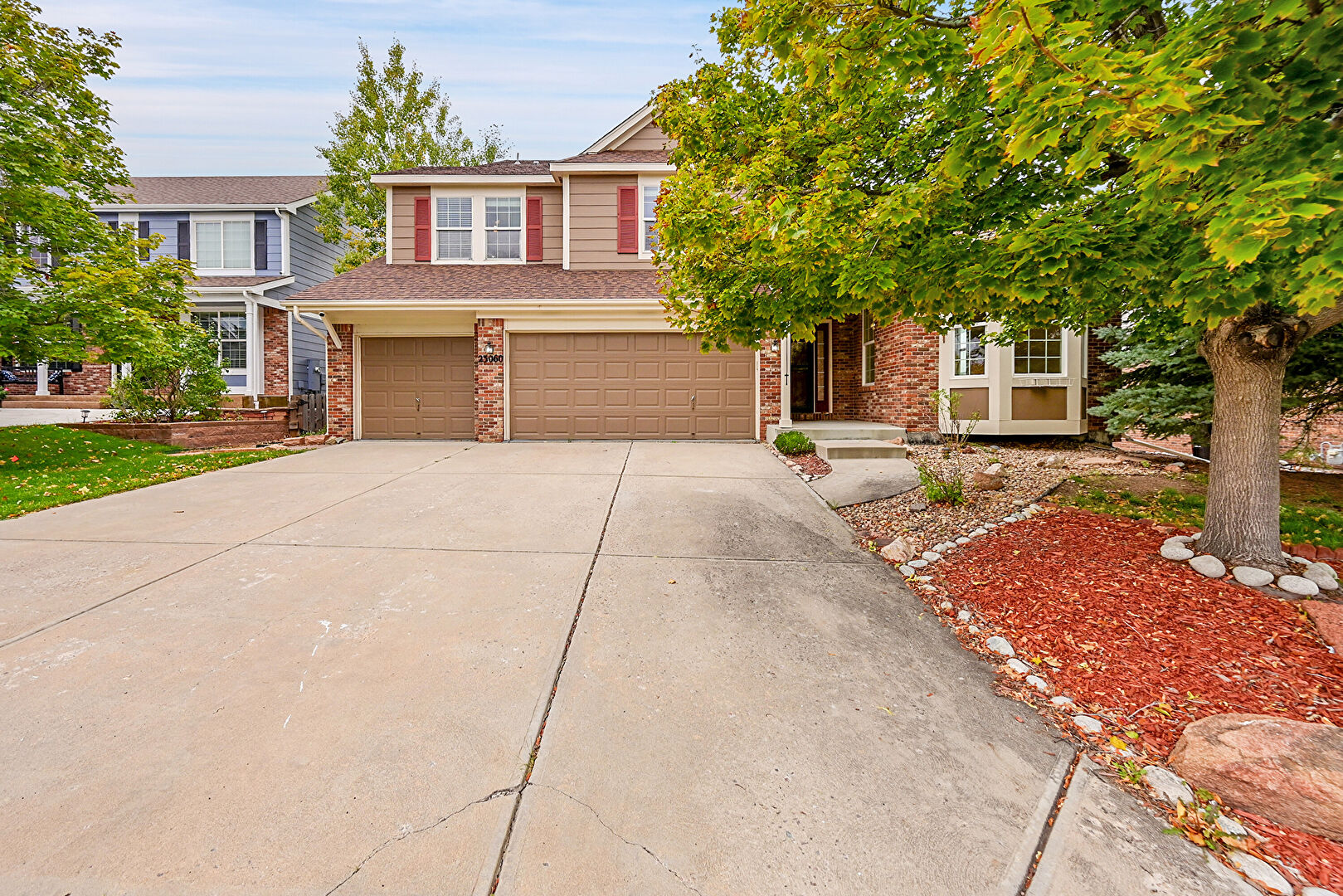 Front at 23060 Hope Dale Avenue, Parker, CO 80138, listed by Taylor Haas