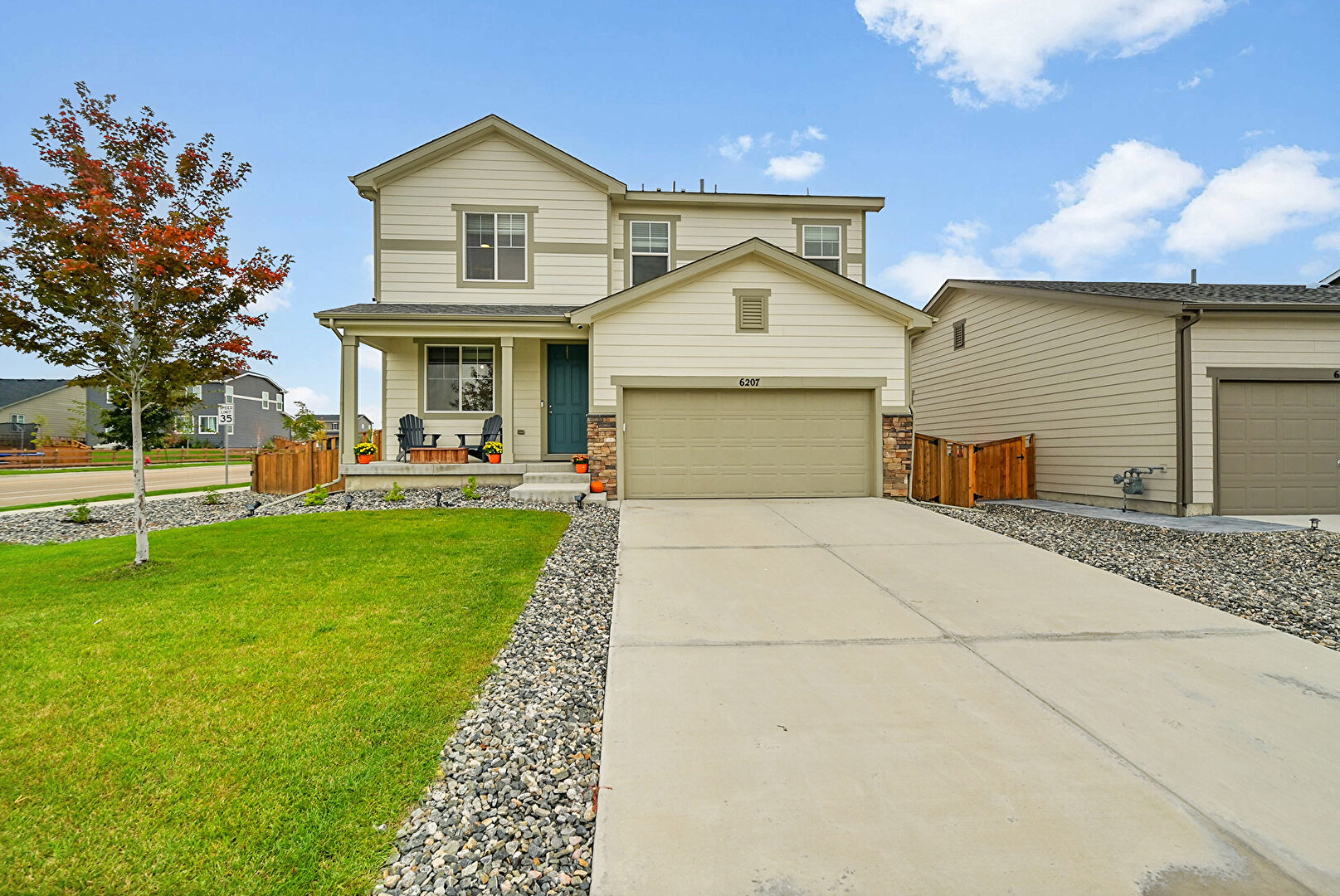 Front at 6207 Easton Circle, Frederick, CO 80504, listed by David Geppert