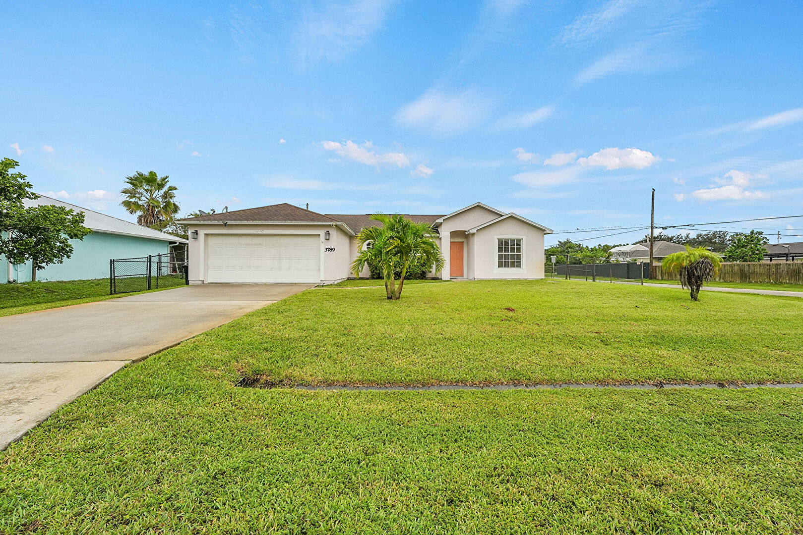 Front at 3789 Southwest Haines Street, Port St. Lucie, FL 34953, listed by Earhard (Dean) Chung