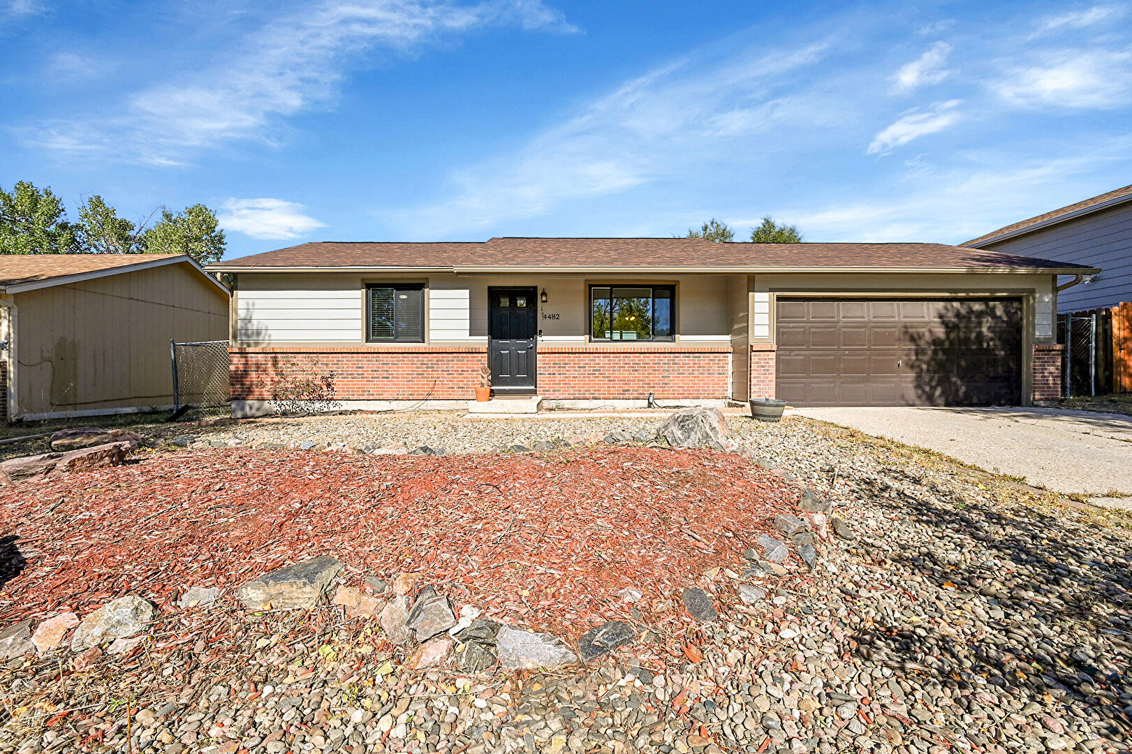 Front at 4482 Harwood Road, Colorado Springs, CO 80916, listed by Taylor Haas