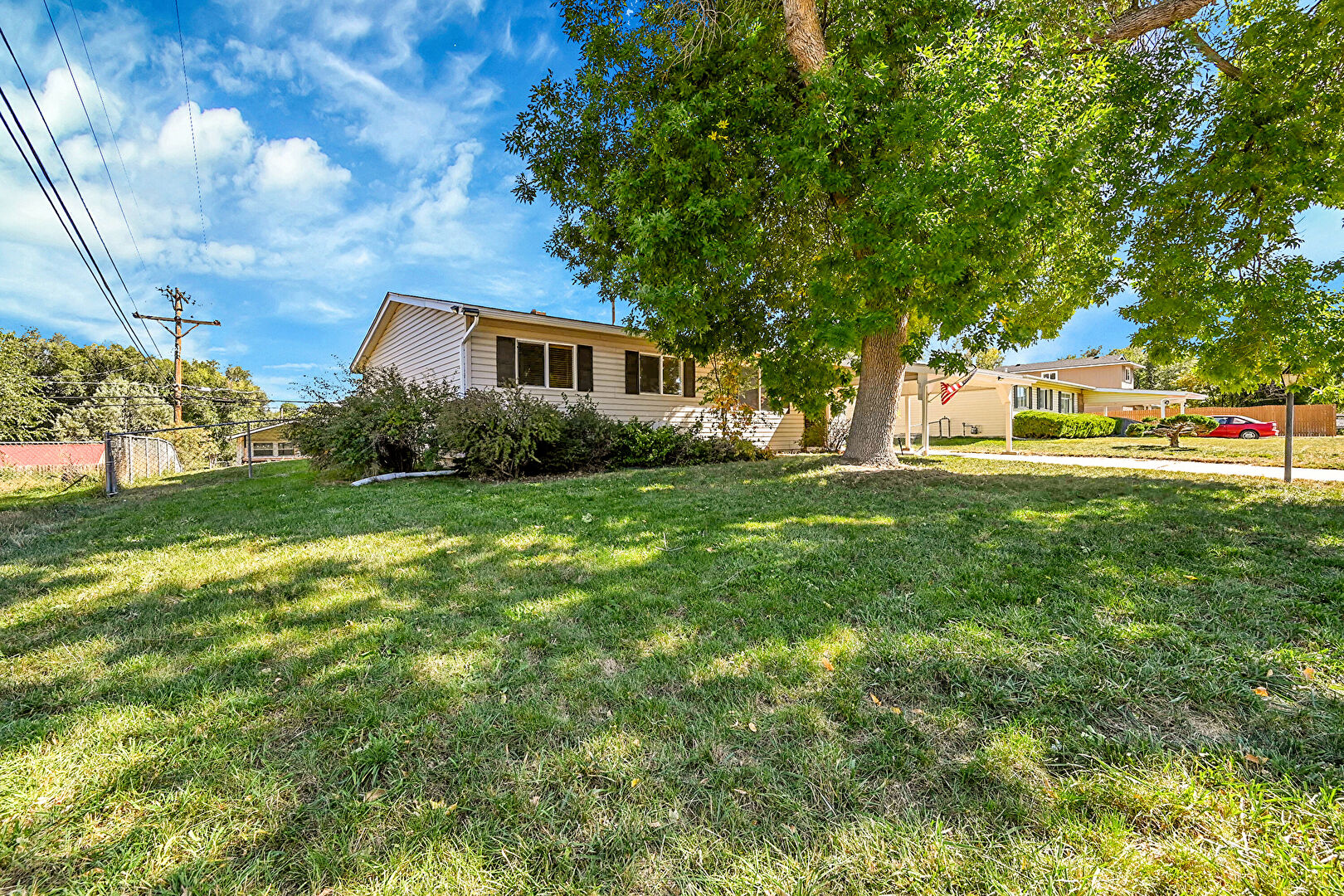 Front at 1605 Rosemont Drive, Colorado Springs, CO 80911, listed by Taylor Haas