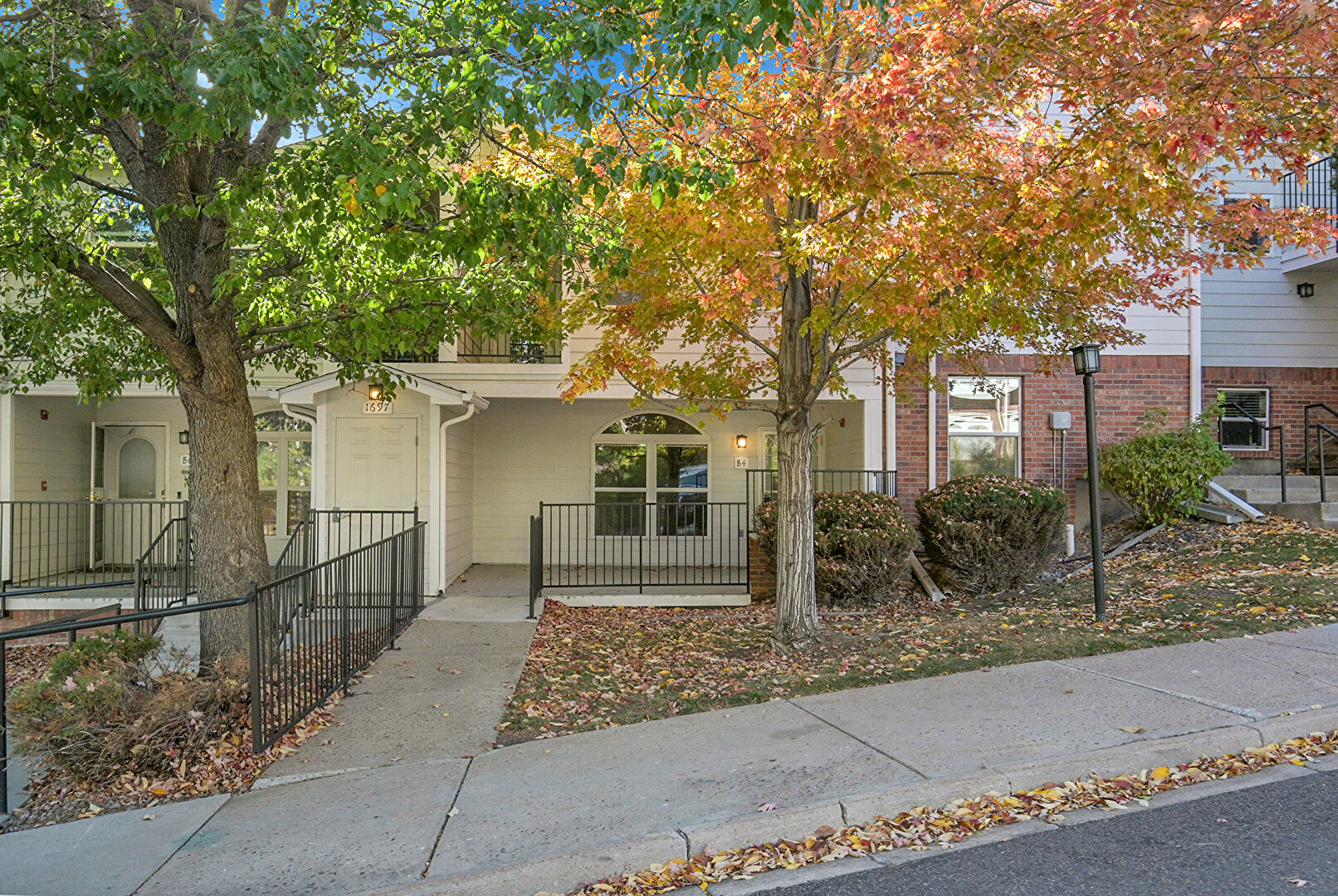 Front at 1697 South Cole Street, #B4, Lakewood, CO 80228, listed by Sandra Bosworth