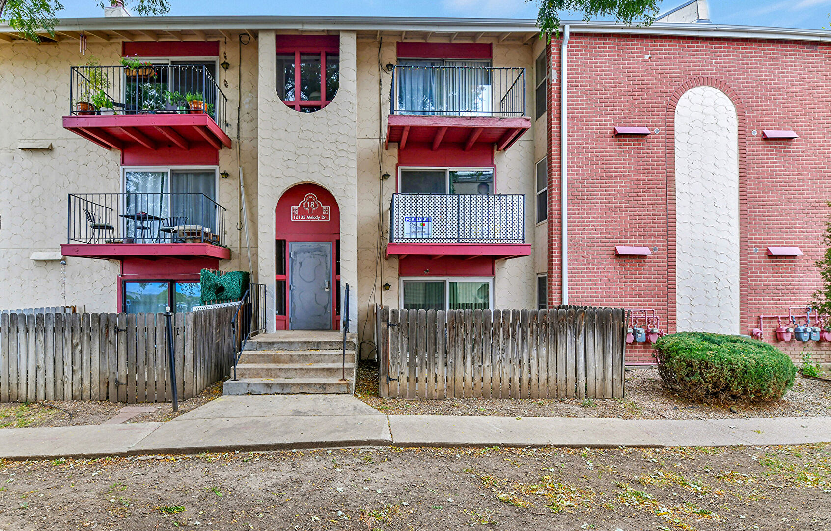 Front at 12133 Melody Drive Westminster, #204, Westminster, CO 80234, listed by Elise Kaynor