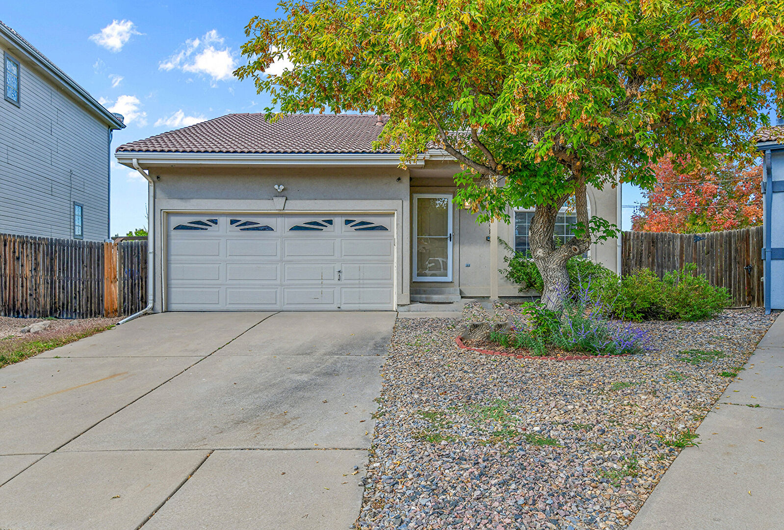 Front at 4692 Gibraltar Street, Denver, CO 80249, listed by Taylor Haas