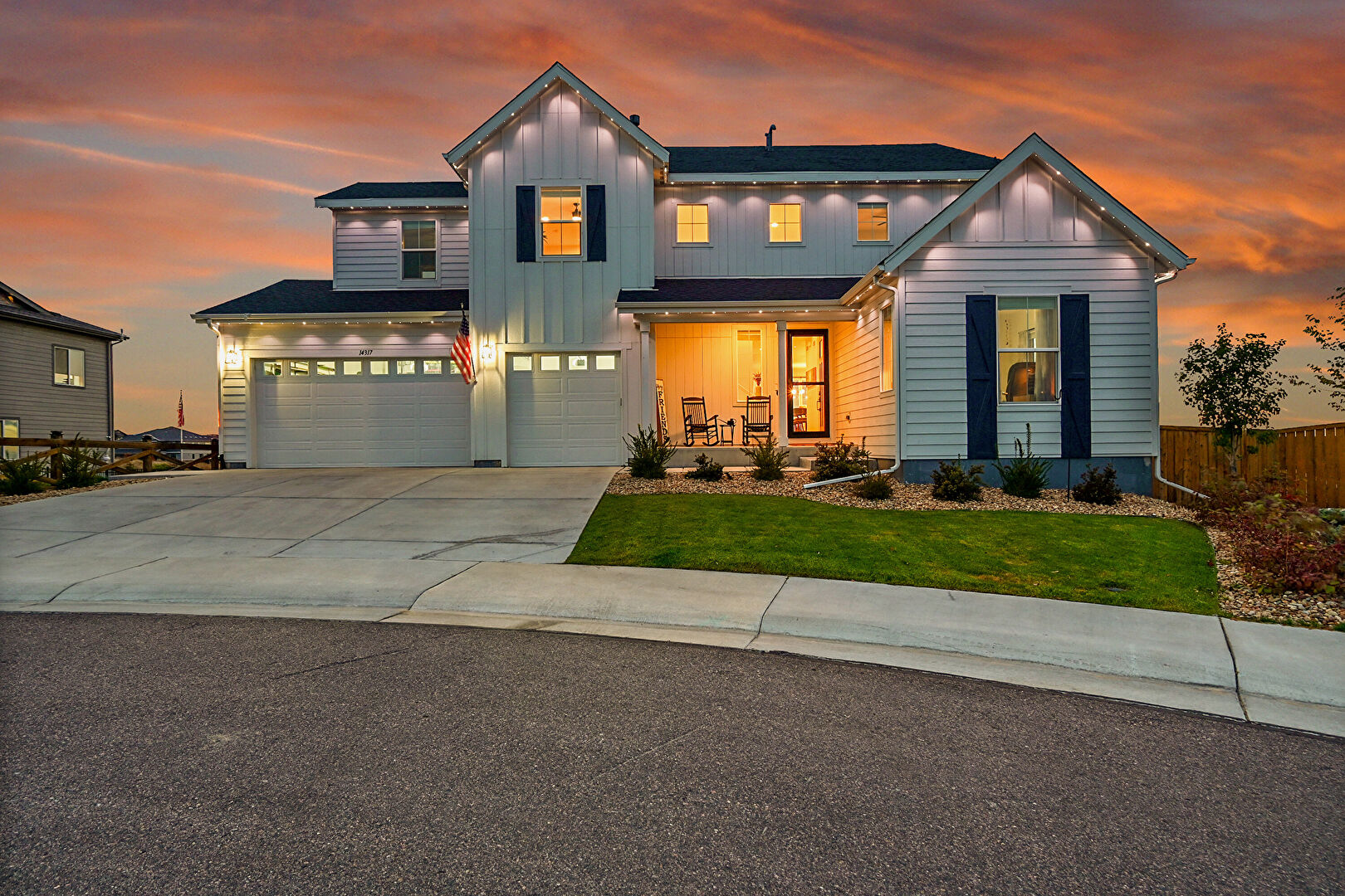 Front at 14317 Shasta Daisy Point, Parker, CO 80134, listed by Christine Garver, MLS ID: 2170224