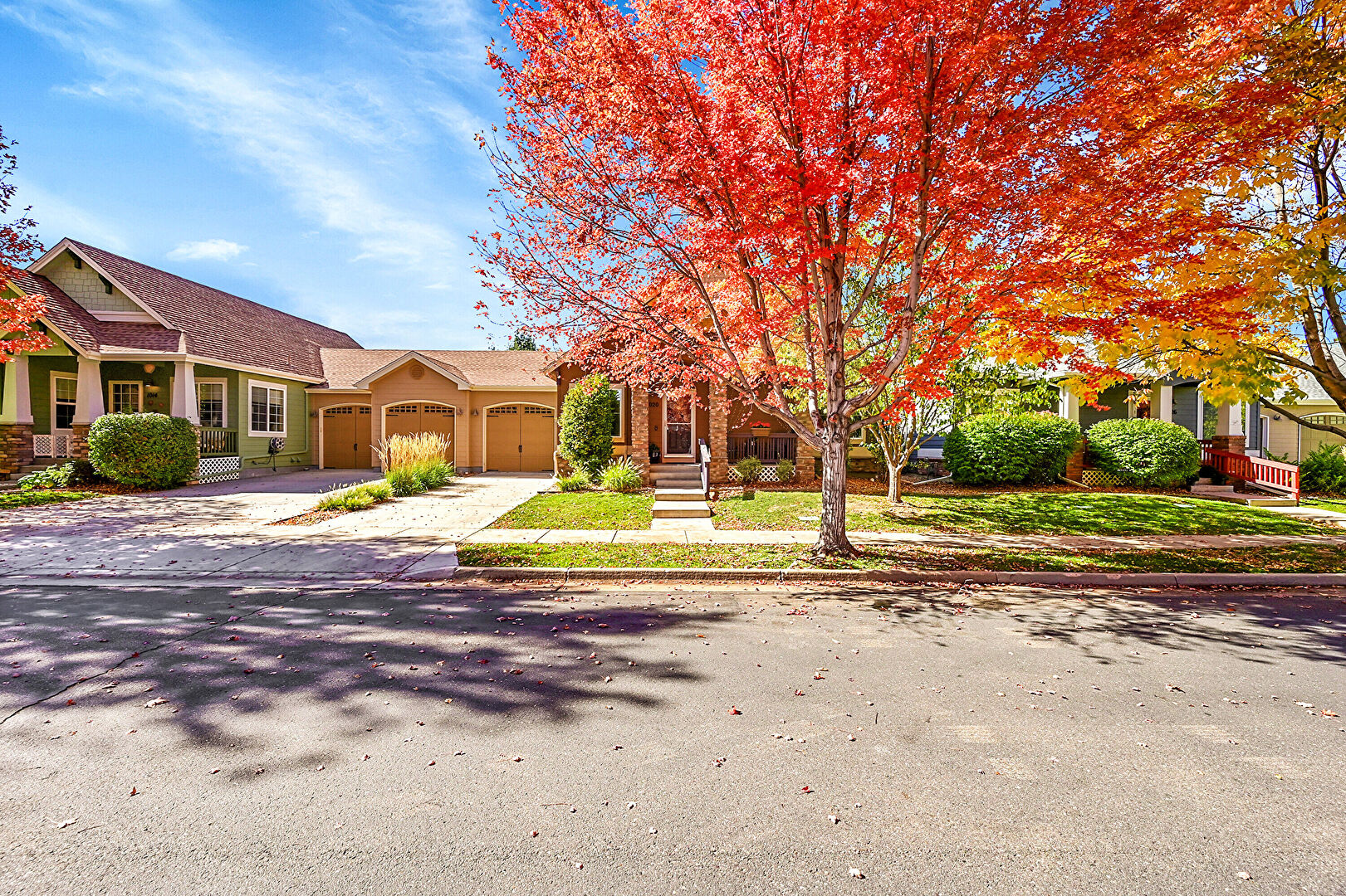 Front at 1020 Village Circle, Erie, CO 80516, listed by Valerie Cannistraro