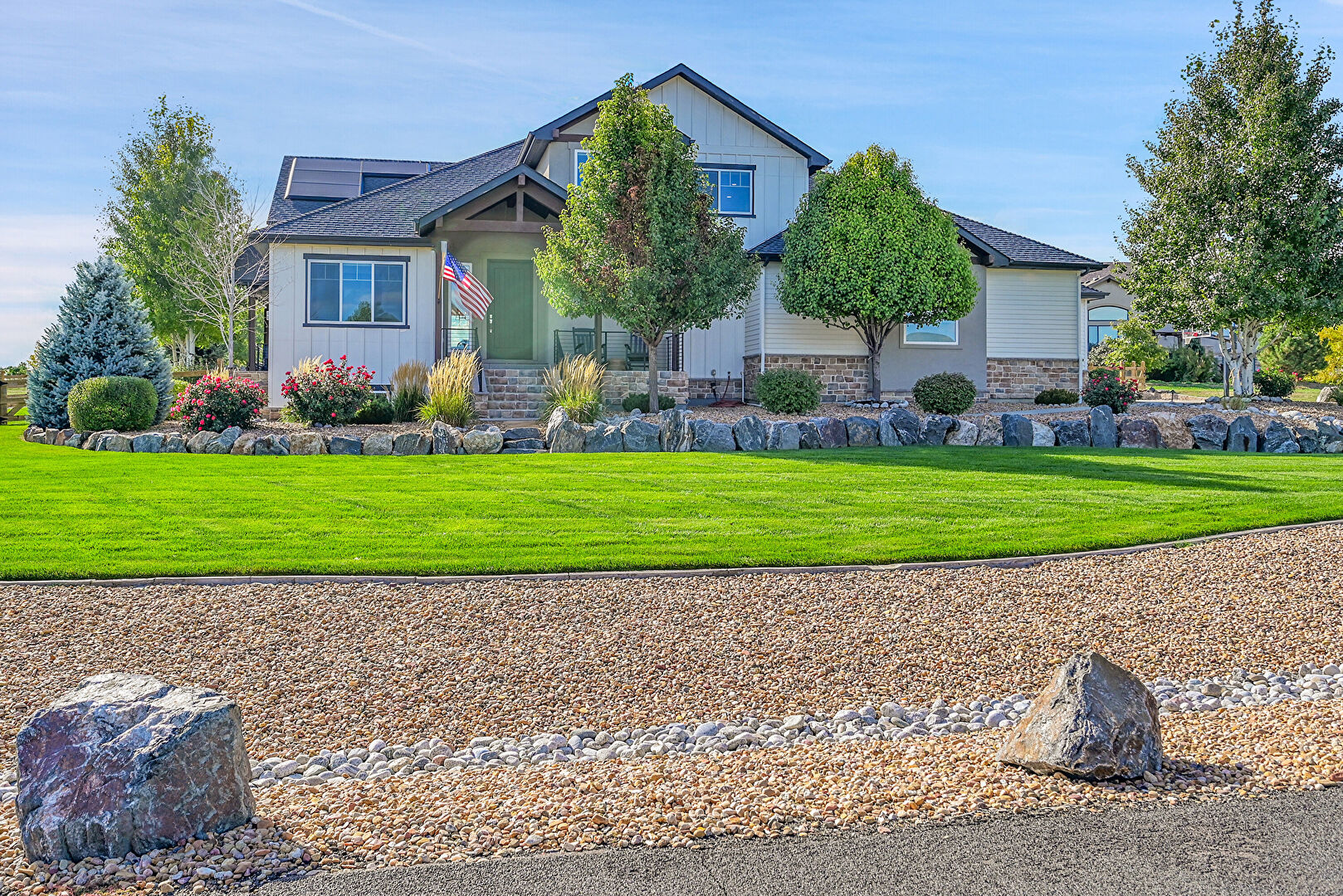 Front at 3336 Elderberry Lane, Mead, CO 80542, listed by Terra Brewer