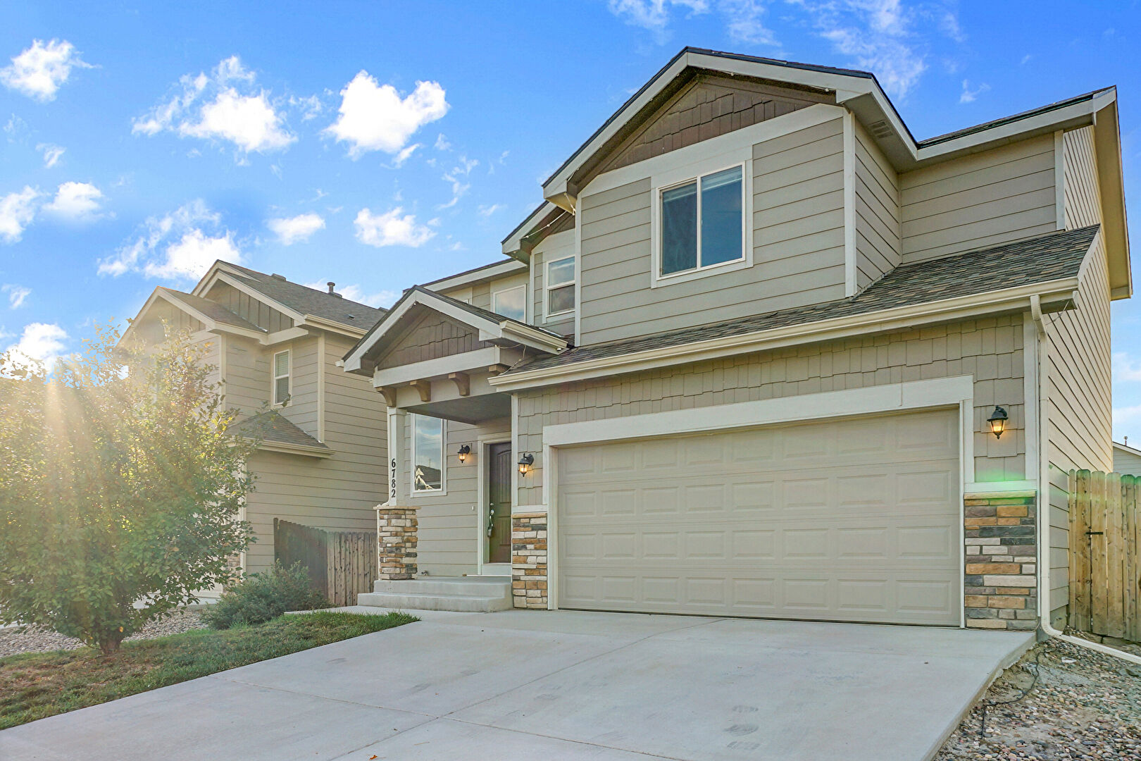 Front at 6782 Galpin Drive, Colorado Springs, CO 80925, listed by Taylor Haas