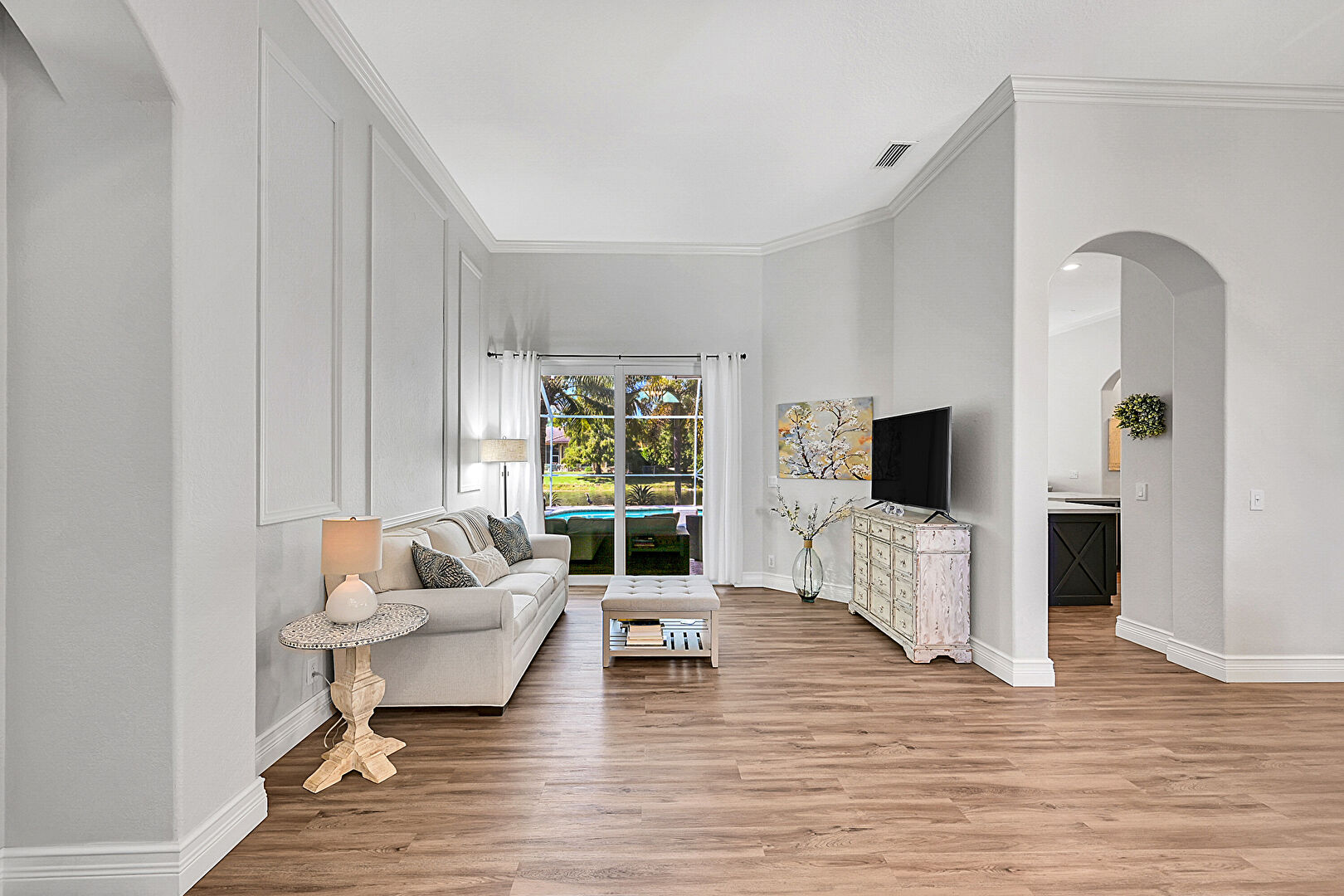Living Room at 12235 Northwest 49th Street, Coral Springs, FL 33076, listed by Laura Sanders