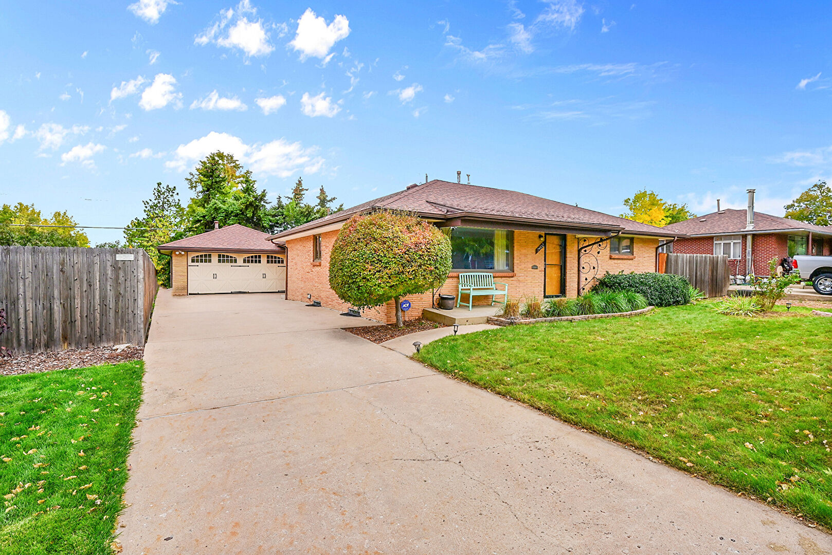 Front at 7402 West 67th Place, Arvada, CO 80003, listed by Taylor Haas