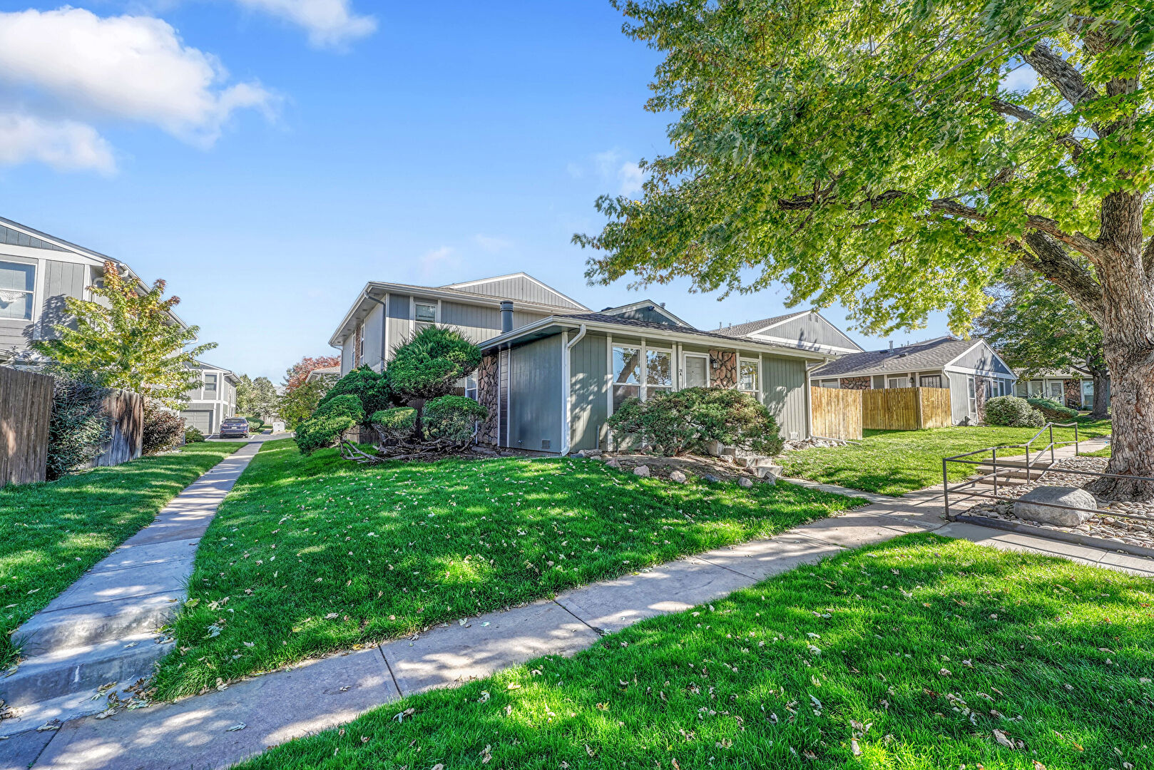 Front at 9901 East Evans Avenue, Unit 21A, Aurora, CO 80247, listed by Roberta Walker