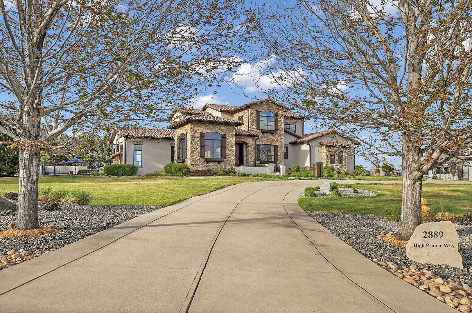 Front at 2889 High Prairie Way, Broomfield, CO 80023, listed by Julie Leins