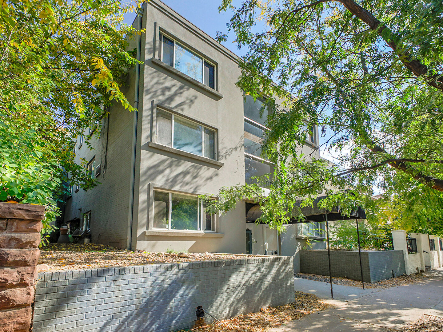 Property Exterior at 1056 North Marion Street APT 202, Denver, CO 80218, listed by Keefe Gray
