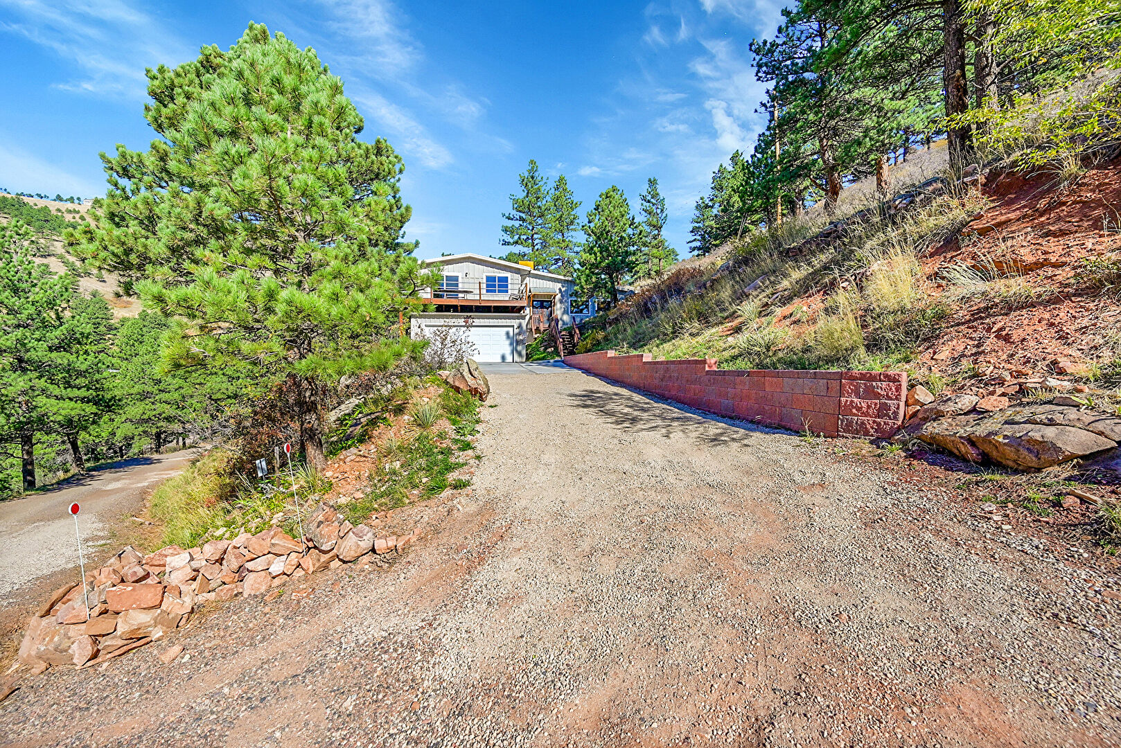 Front at 2345 Point of Pines Drive, Boulder, CO 80302, listed by The Bernardi Group