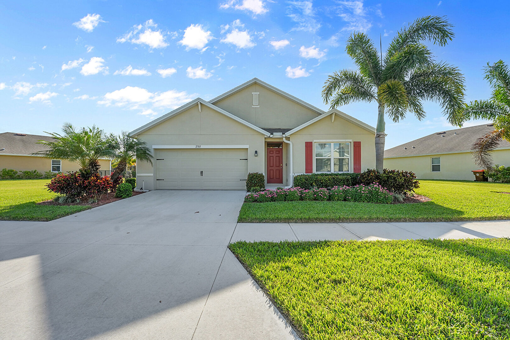 Front at 2785 Granville Manor Southwest, Vero Beach, FL 32968, listed by Jason M Coley