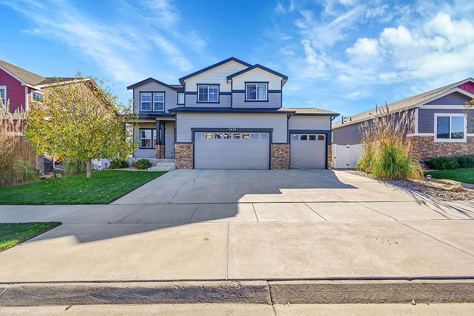 Front at 5474 Wetlands Drive, Longmont, CO 80504, listed by Dylan Lario