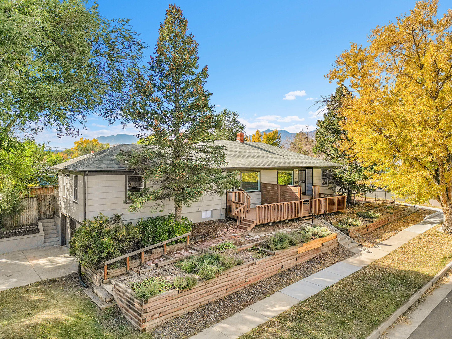 Front at 1105 East Caramillo Street, Colorado Springs, CO 80903, listed by Jorge Armstrong