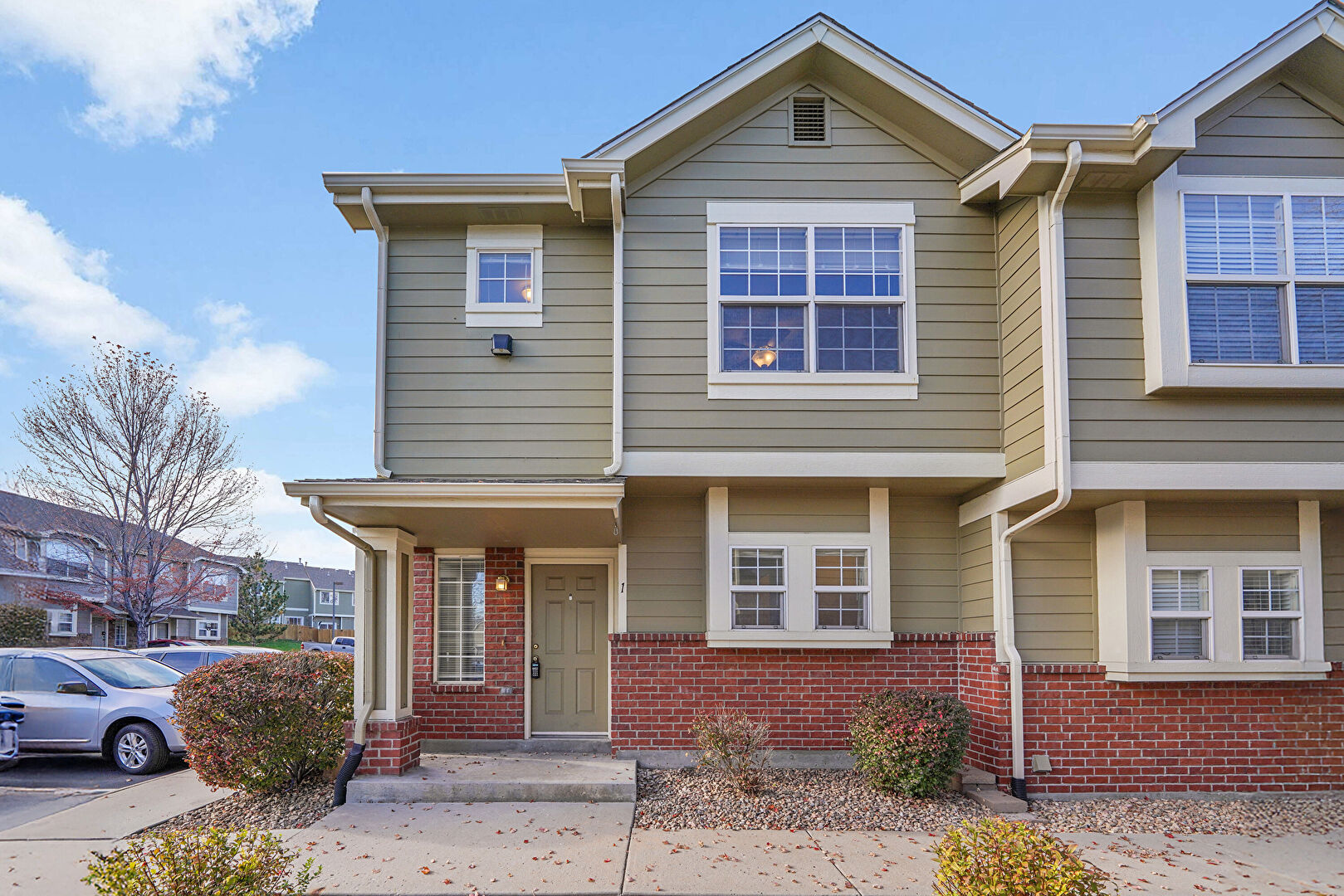 Front at 9146 Gale Boulevard, #1, Thornton, CO 80260, listed by Taylor Haas