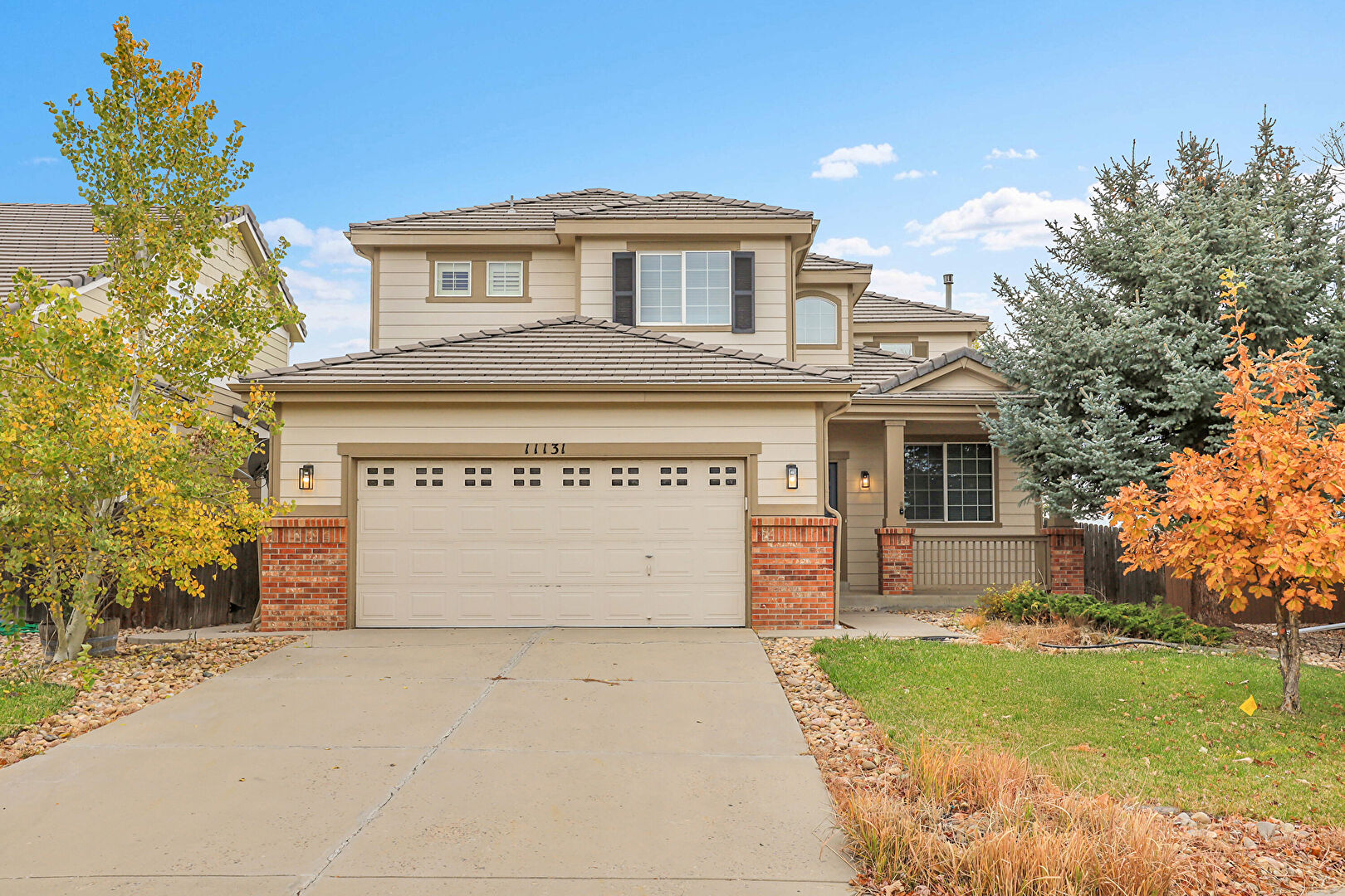 Front at 11131 Bayne Way, Parker, CO 80134, listed by TED A KRONER