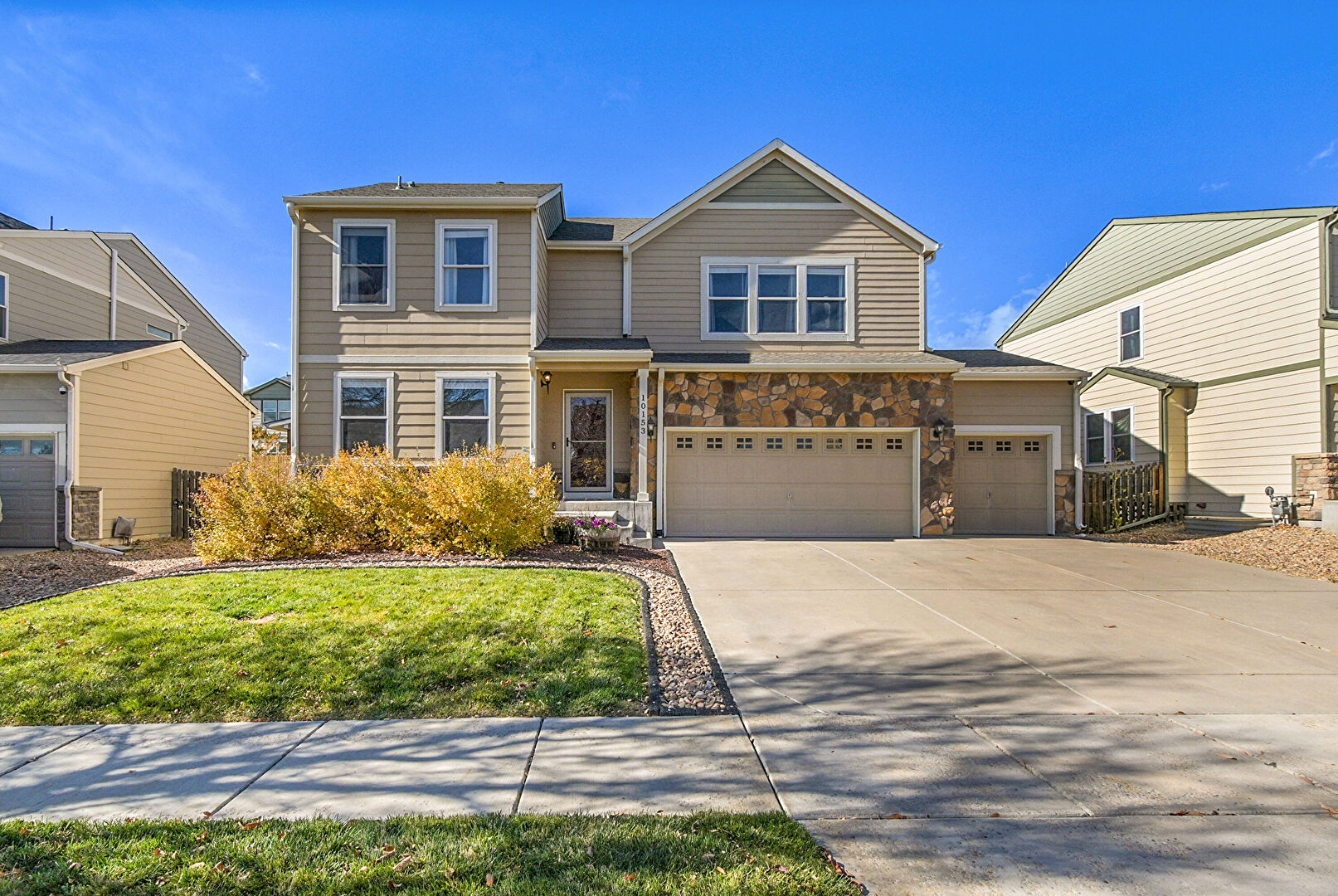 Front at 10153 Fairplay Street, Commerce City, CO 80022, listed by Mike Lynch