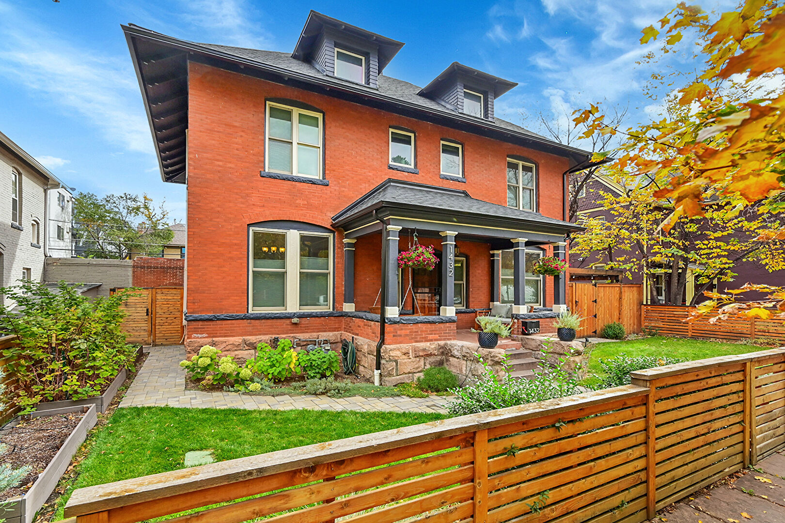 Front at 1432 Clayton Street, Denver, CO 80206, listed by Trish Kelly