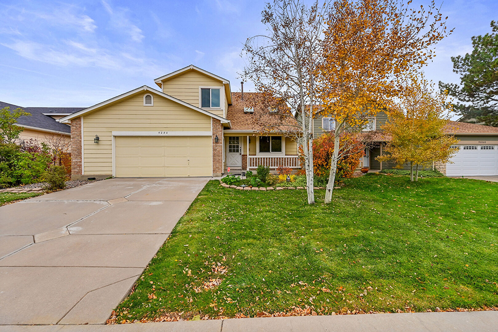 Front at 5080 East 120th Place, Thornton, CO 80241, listed by Phoebe Nason