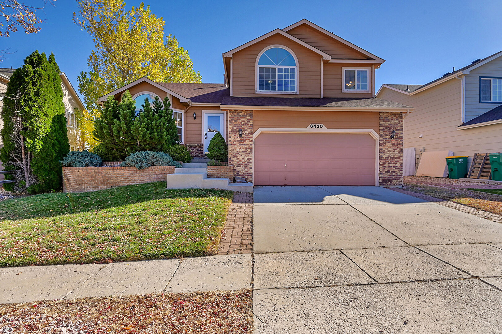 Front at 6430 Whirlwind Drive, Colorado Springs, CO 80923, listed by Taylor Haas