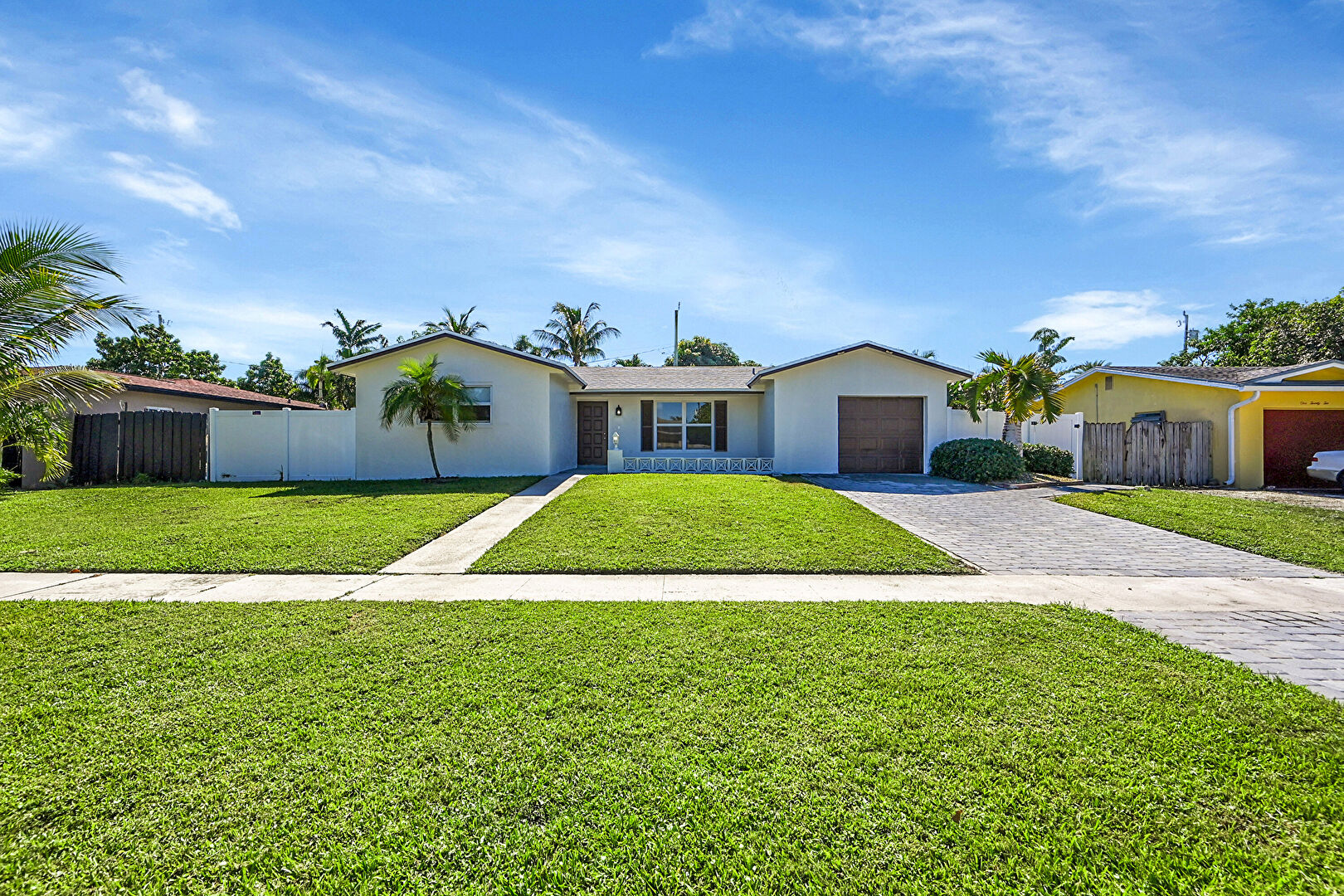 Front at 110 Seminole Lane, Boca Raton, FL 33487, listed by Kim Winters