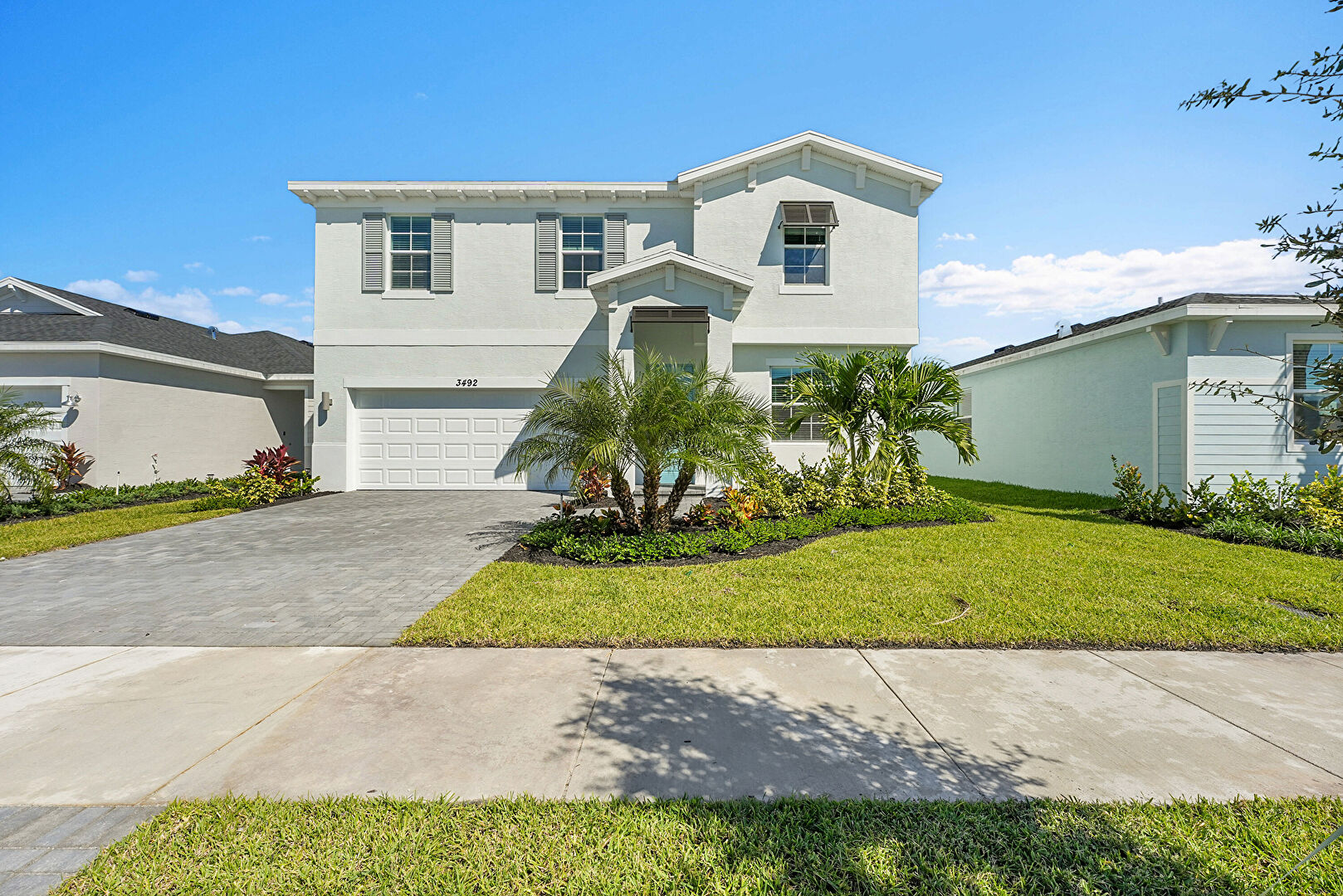 Front at 3492 Cedar Grove Drive, Fort Pierce, FL 34946, listed by Ravi Mohanka