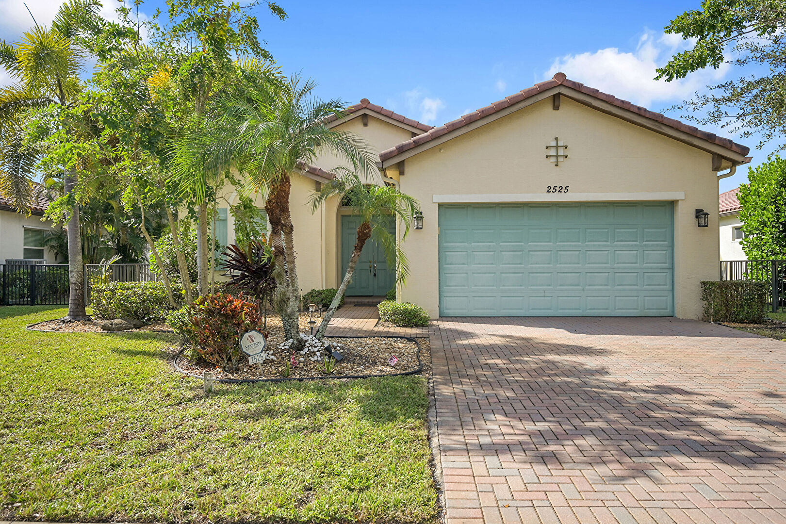 Front at 2525 Vicara Court, West Palm Beach, FL 33411, listed by Ravi Mohanka