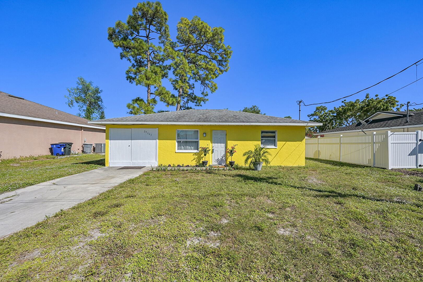 Front at 27101 Pine Avenue, Bonita Springs, FL 34135, listed by Paola Giraldo, MLS ID: 2025012803