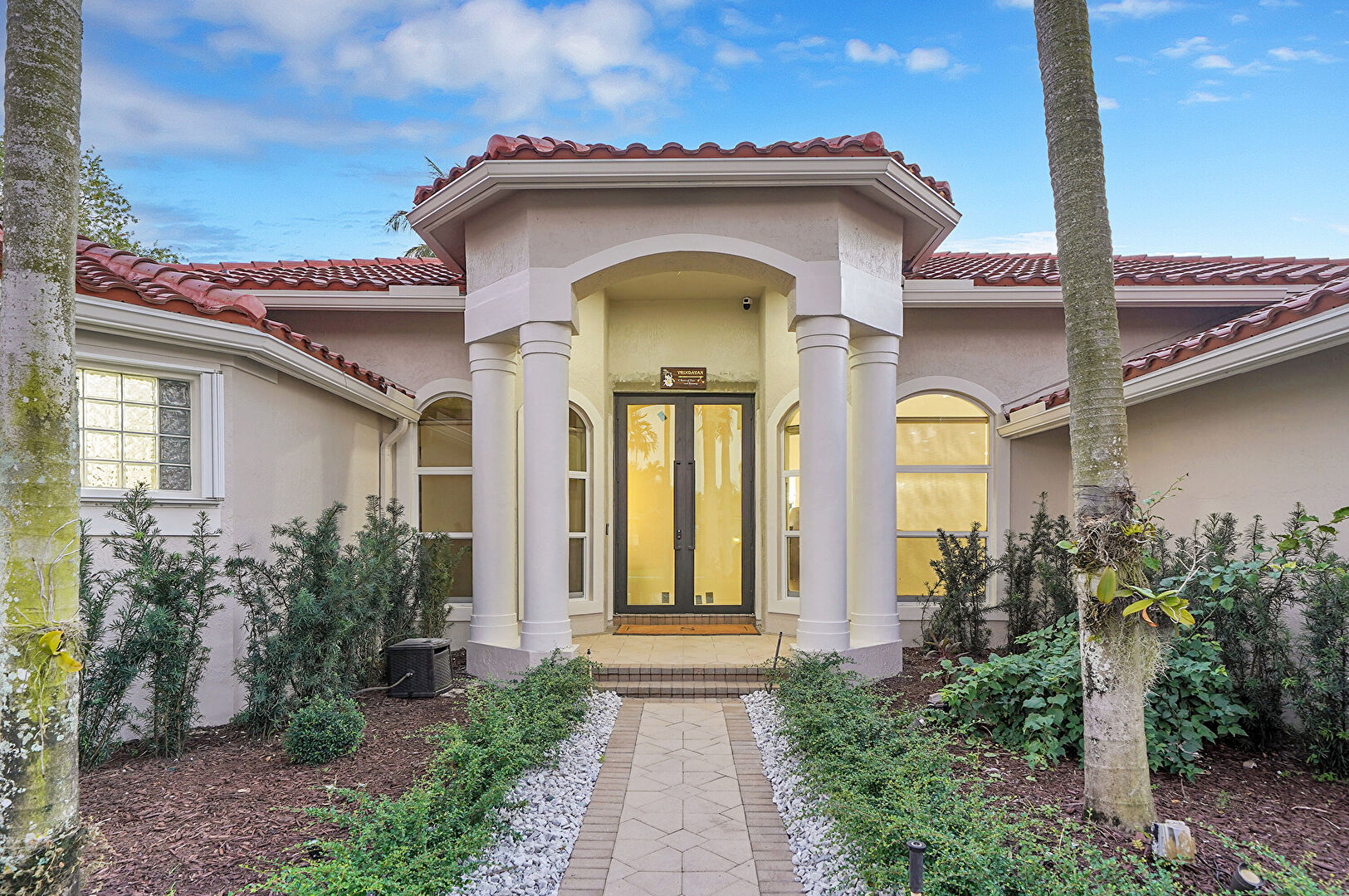 Exterior Entry at 2523 Monterey Court, Weston, FL 33327, listed by Georgia Kontis