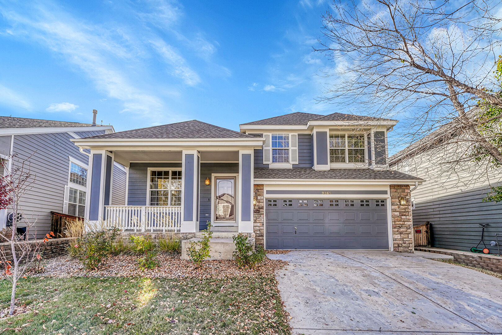 Front at 9865 Centre Circle, Parker, CO 80134, listed by Vignesh Tanneru, MLS ID: 8234815